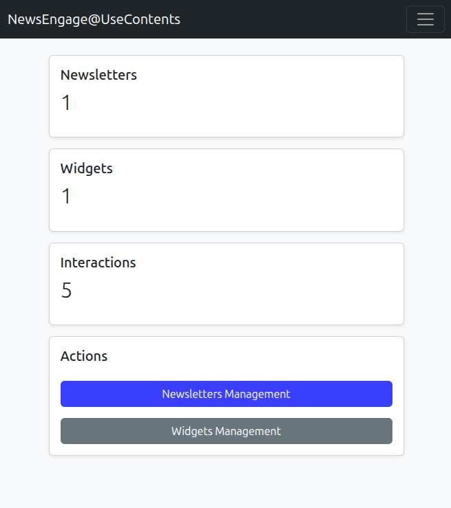 Basic Stats Panel